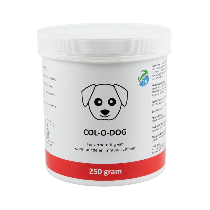 Col O Dog - Biestpoeder voor honden - Melkpoeder - Bron van antistoffen