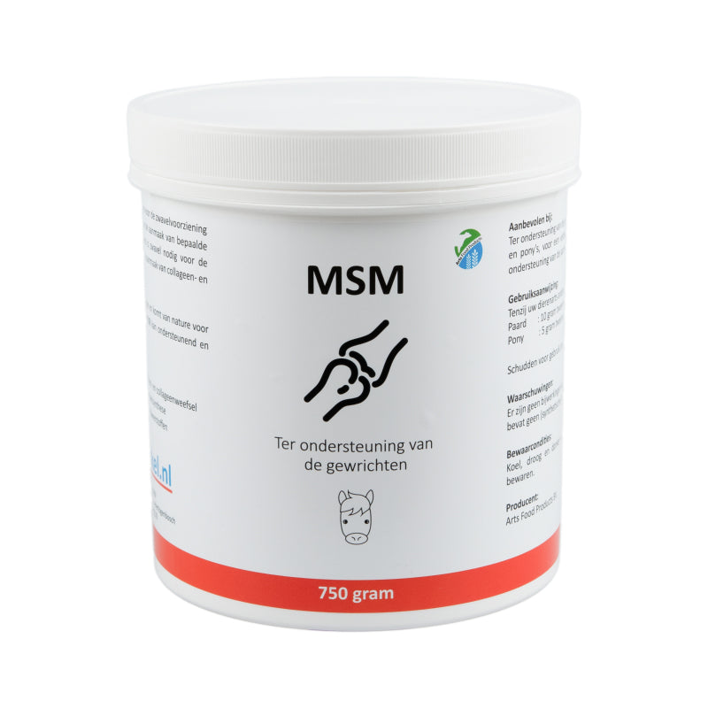 MSM 100% Puur - Voor paarden - Methylsulfonylmethaan - Voor soepele gewrichten
