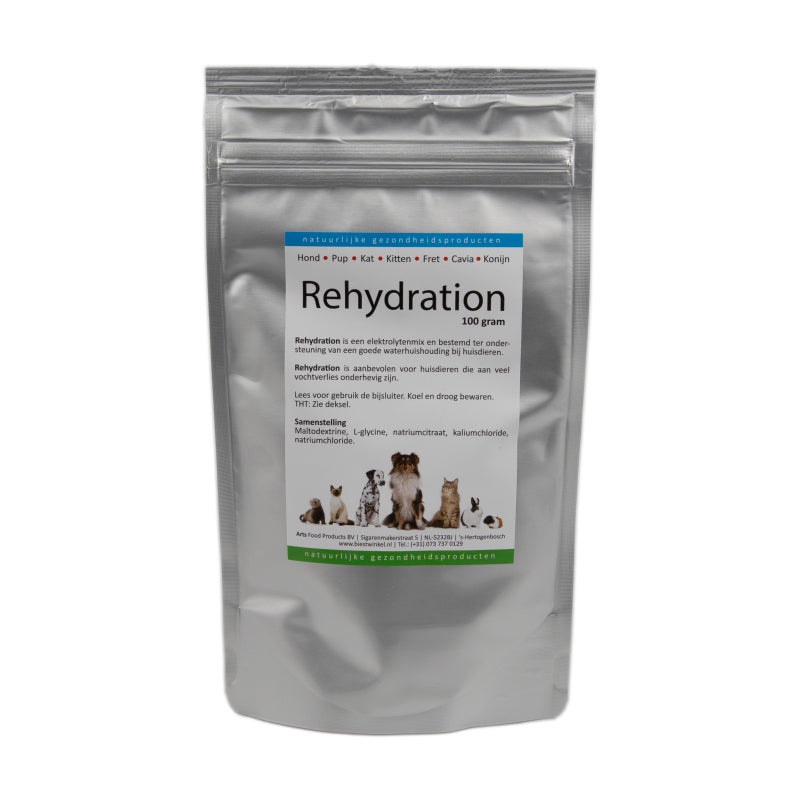 Rehydration Electrolytenmix - Voor huisdieren - Ondersteunt hydratatie en vochtbalans